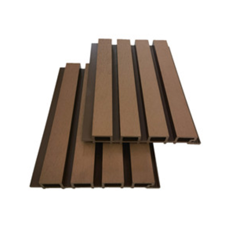 SRL-Cladding 219*28 Castellated WPC Wall Cladding Panels pro Decoratione interior et exterior