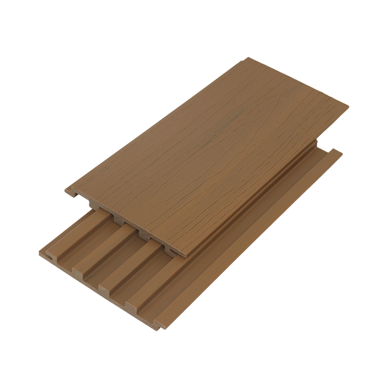 SRL-142* 13mm Environmentally Friendly 3D Embossed WPC Wall Panels are used for Decoration